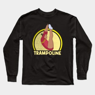 Trampoline Gymnastics Long Sleeve T-Shirt